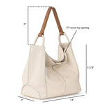 The Sak Los Feliz Large Tote - Leather - Stone