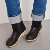The Sak Paloma Clog Boot - Leather - Black