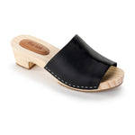 The Sak Ella Clog Sandal - Leather - Black