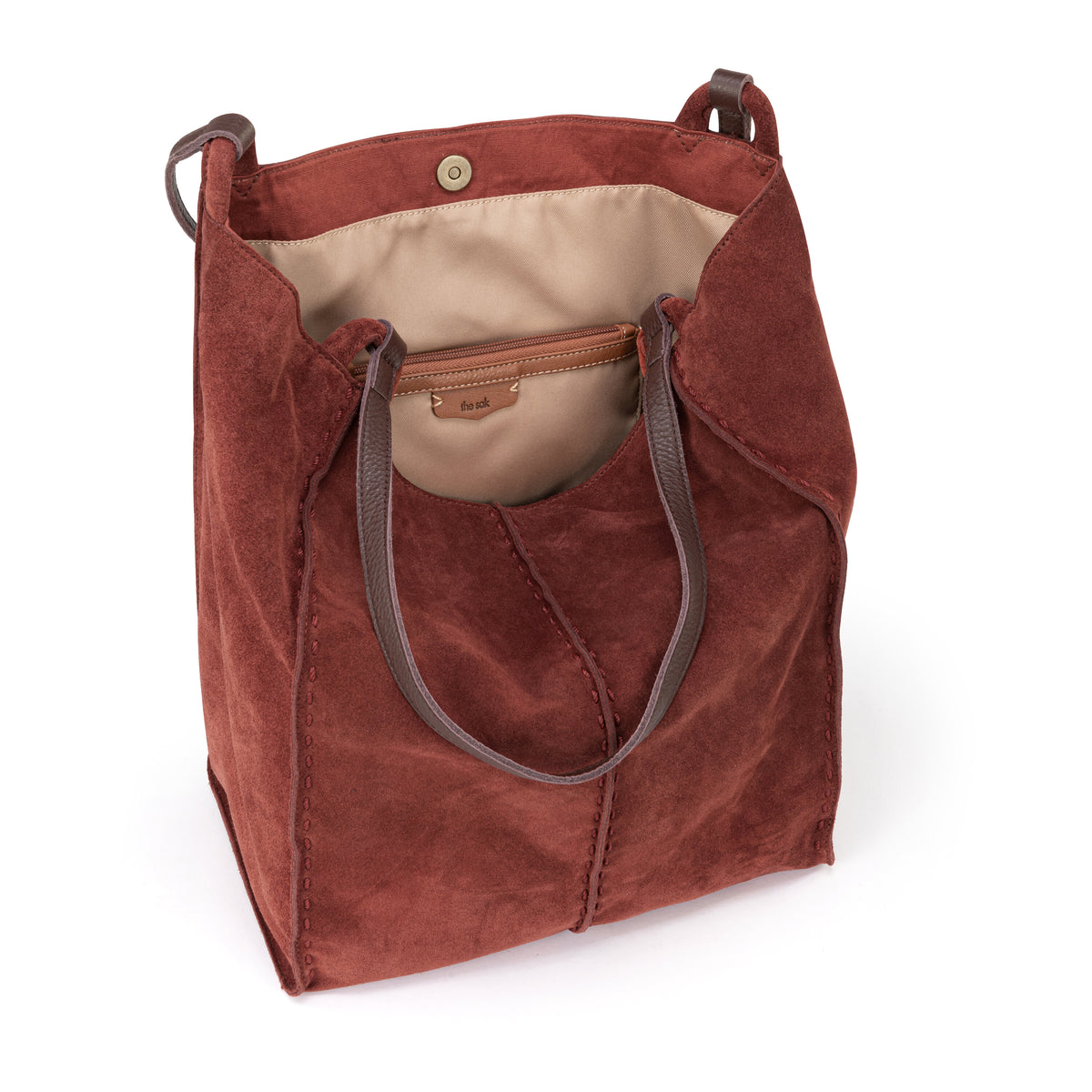 Los Feliz Large Tote  Leather Oversized Tote Bag – The Sak
