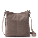 The Sak Lucia Crossbody - Leather - Mushroom Suede