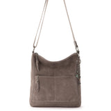 The Sak Lucia Crossbody - Leather - Mushroom Suede