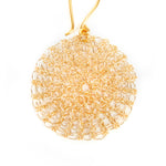 The Sak Parker Disc Earrings - Copper - Gold