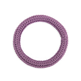 The Sak Finch Bangle - Hand Crochet - Heather