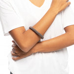 The Sak Finch Bangle - Hand Crochet - Mushroom