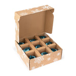 The Sak 9-Piece Ornament Set - Hand Crochet - Granny Multi