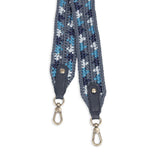 The Sak Crochet Crossbody Strap - Hand Crochet - Maritime Triangles