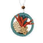 The Sak Neptune Disc Earrings - Hand Crochet - Starfish