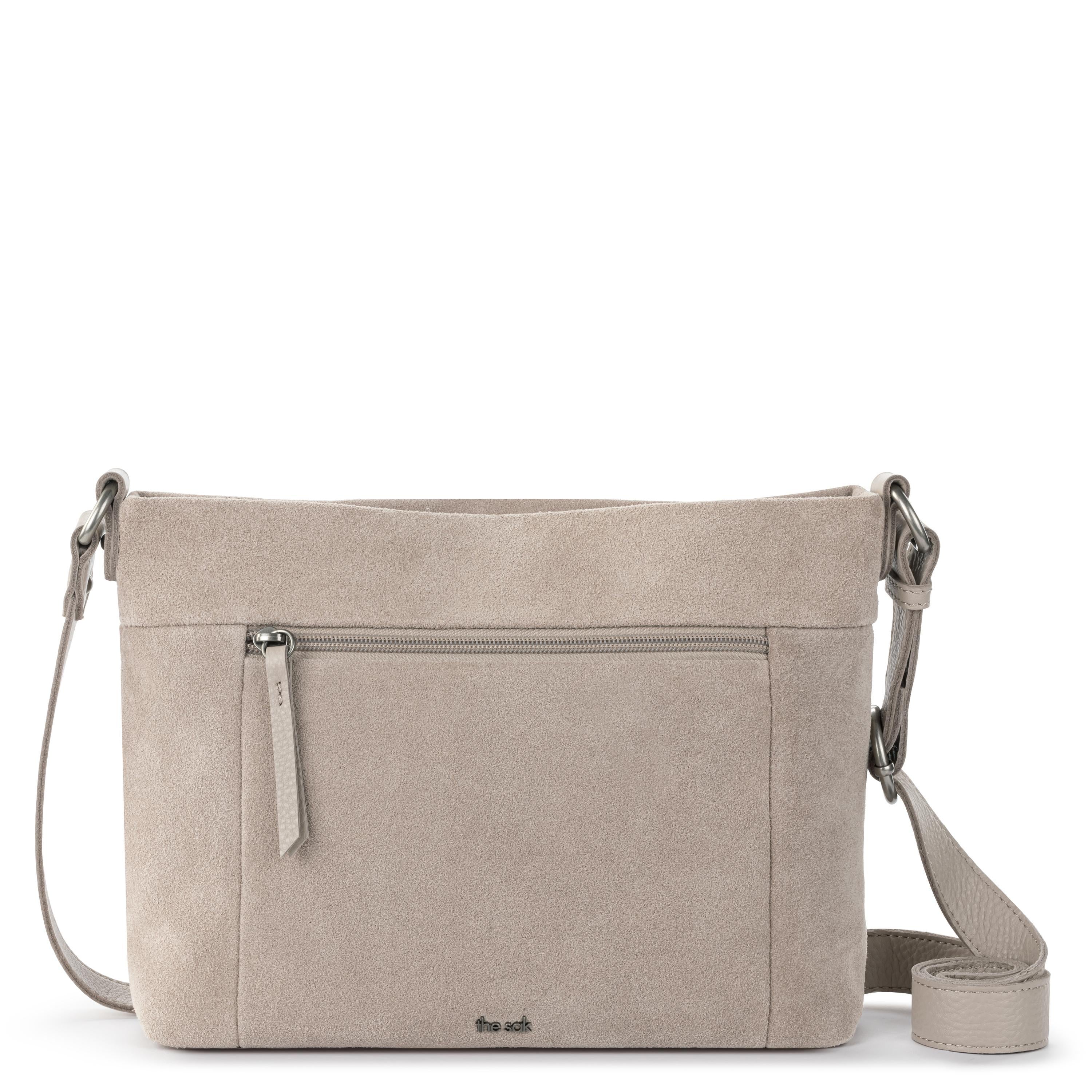 The Sak Melrose Crossbody - Leather - Sand Suede