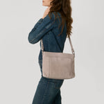The Sak Melrose Crossbody - Leather - Sand Suede
