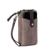 The Sak Silverlake Smartphone Wallet - Leather - Mushroom Suede