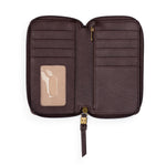 The Sak Silverlake Smartphone Wallet - Leather - Mahogany Suede