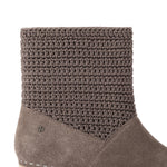 The Sak Paloma Clog Boot - Leather - Mushroom Suede