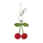 The Sak Yarnicharmz Dangle - Hand Crochet - Cherries
