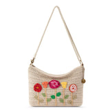 The Sak Lumi Crossbody - Hand Crochet - Flower Ecru