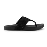 The Sak Everly Sandal - Hand Crochet - Black Medallion