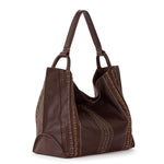 The Sak Los Feliz Large Tote - Leather - Mahogany Neutral Seminyak