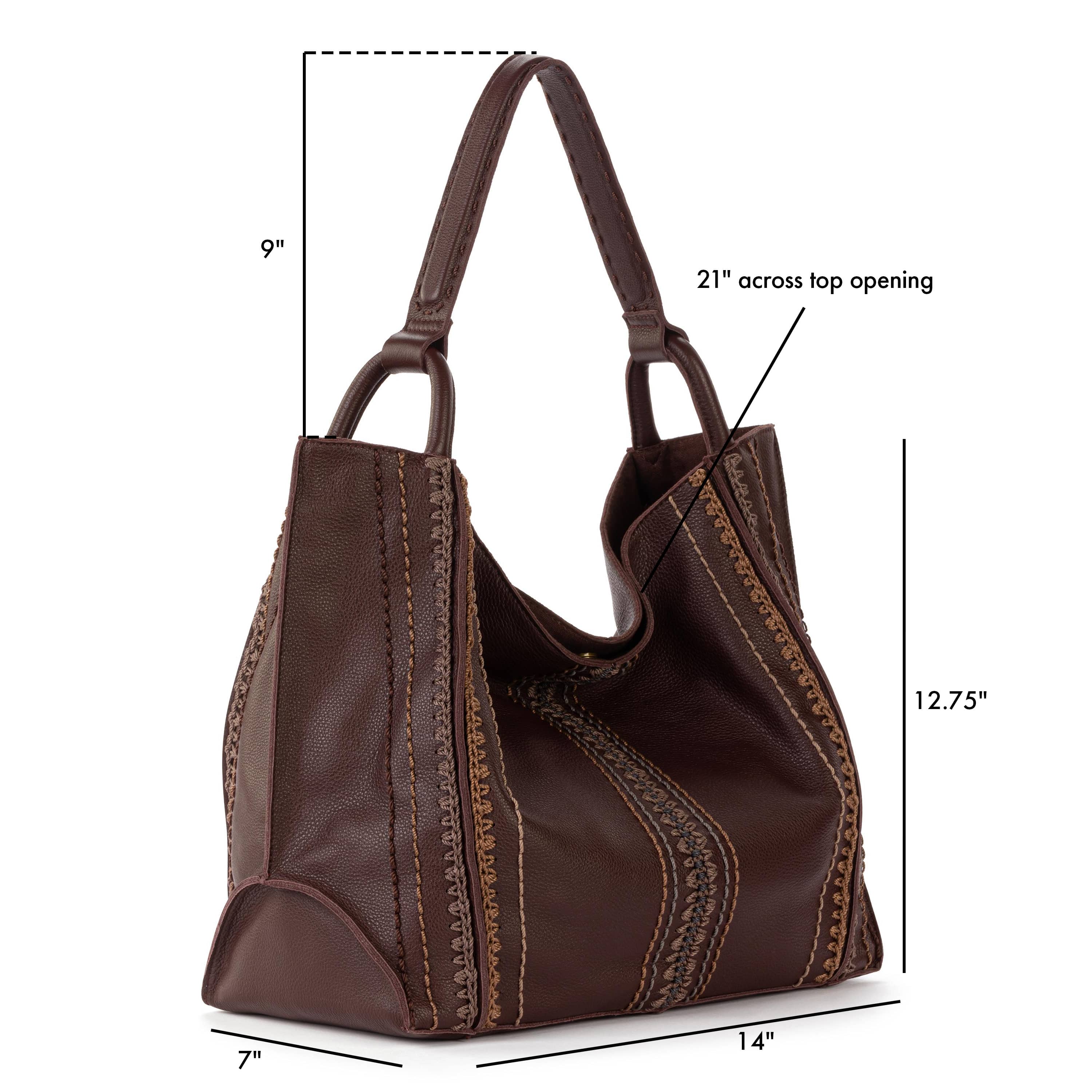 The Sak Los Feliz Large Tote - Leather - Mahogany Neutral Seminyak