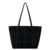 The Sak Metro Tote 3 Piece Set - Leather - Black