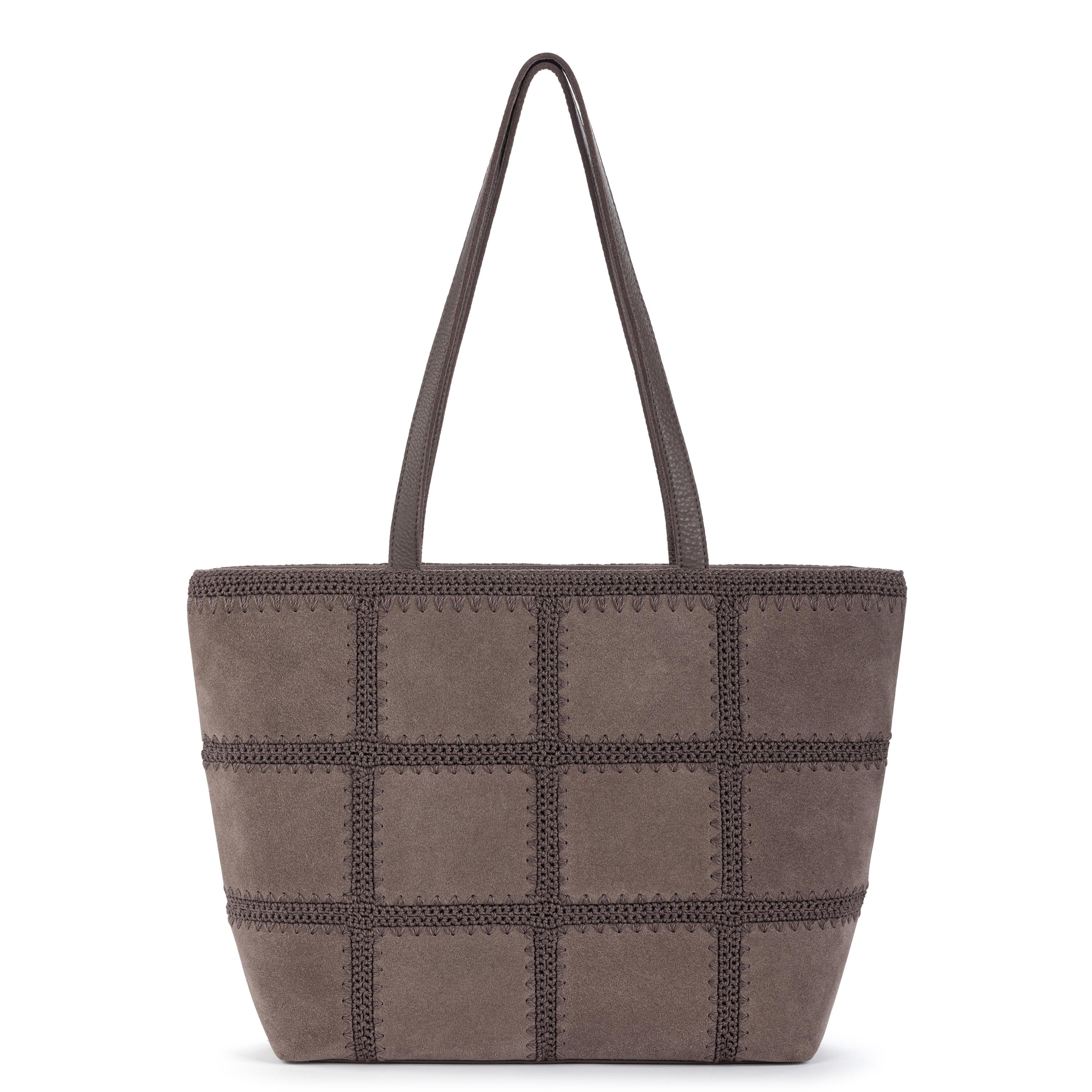 The Sak Metro Tote 3 Piece Set - Leather - Mushroom