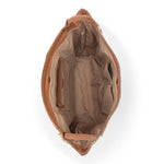 The Sak Los Feliz Large Tote - Leather - Tobacco Suede Blanket Stitch