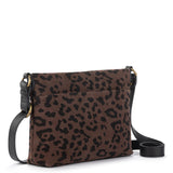 The Sak Melrose Crossbody - Leather - Leopard Suede