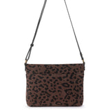 The Sak Melrose Crossbody - Leather - Leopard Suede