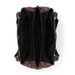 The Sak Melrose Satchel - Leather - Leopard Suede