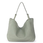 The Sak Los Feliz Large Tote - Leather - Woven Meadow