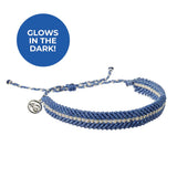 4ocean Deep Sea Braided Bracelet in Abyssal Blue Glow