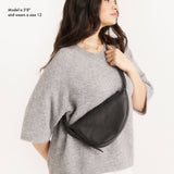 The Sak Tess Sling - Leather - Black
