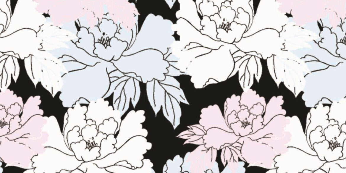 Download Black Peony Flower Power, Our Print of the Month
