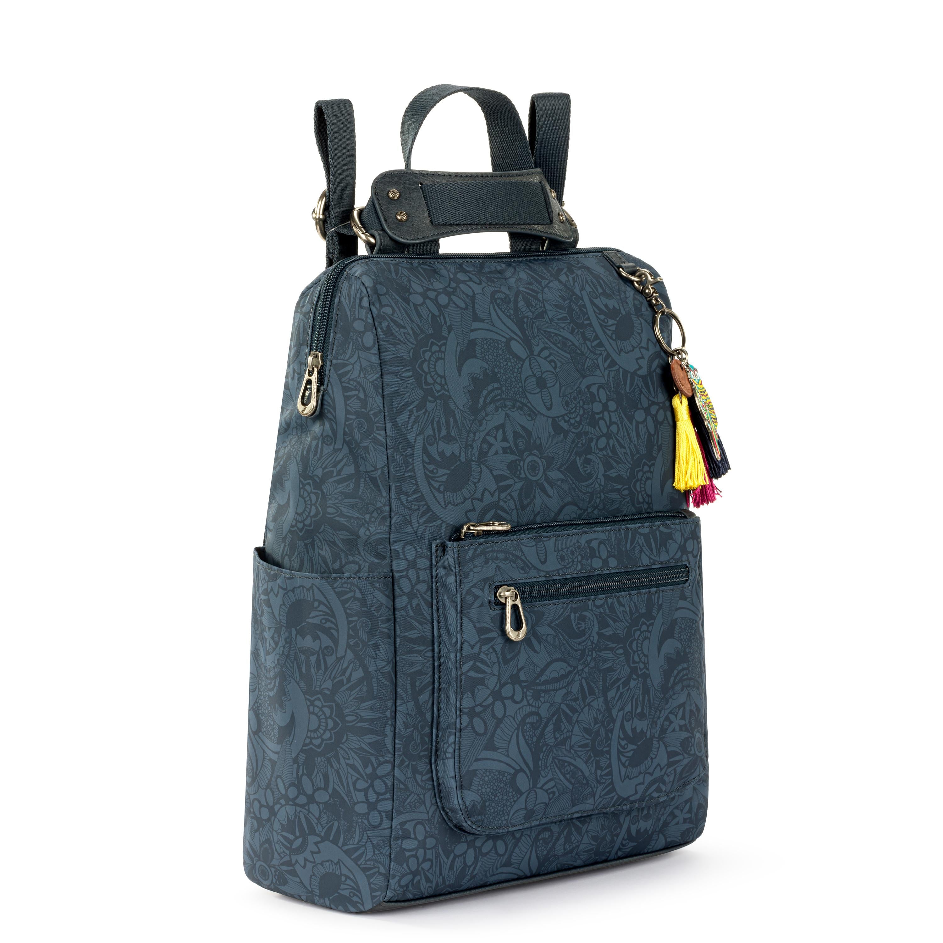 Sakroots Loyola Backpack - EcoTwill - Indigo Spirit Desert