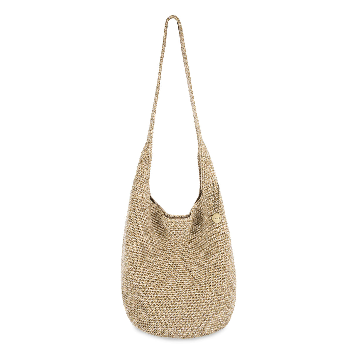 120 Hobo Bag in Bamboo Static Crochet
