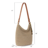 The Sak Sequoia Hobo - Hand Crochet - Bamboo Static