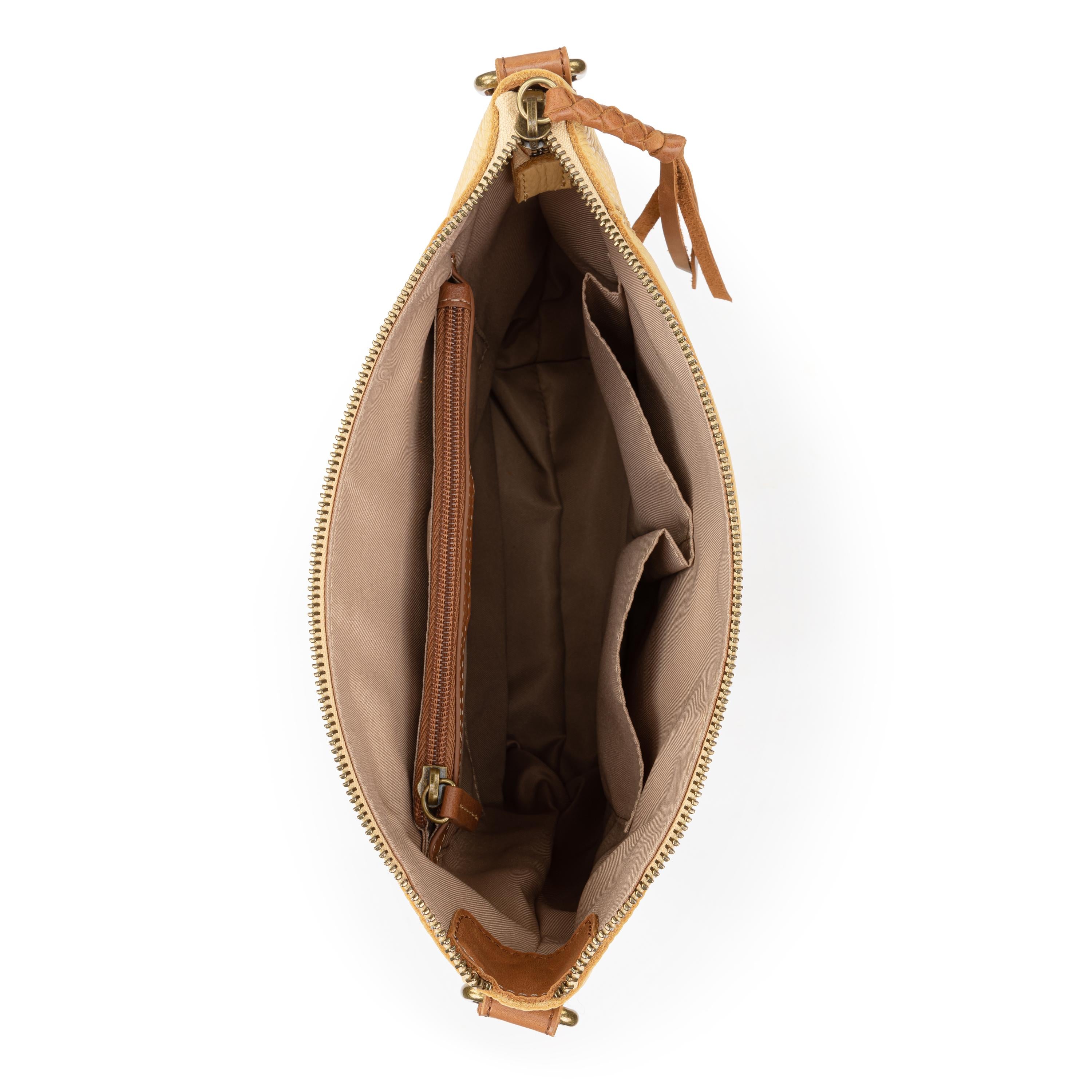The Sak Ashland Crossbody - Leather - Buttercup