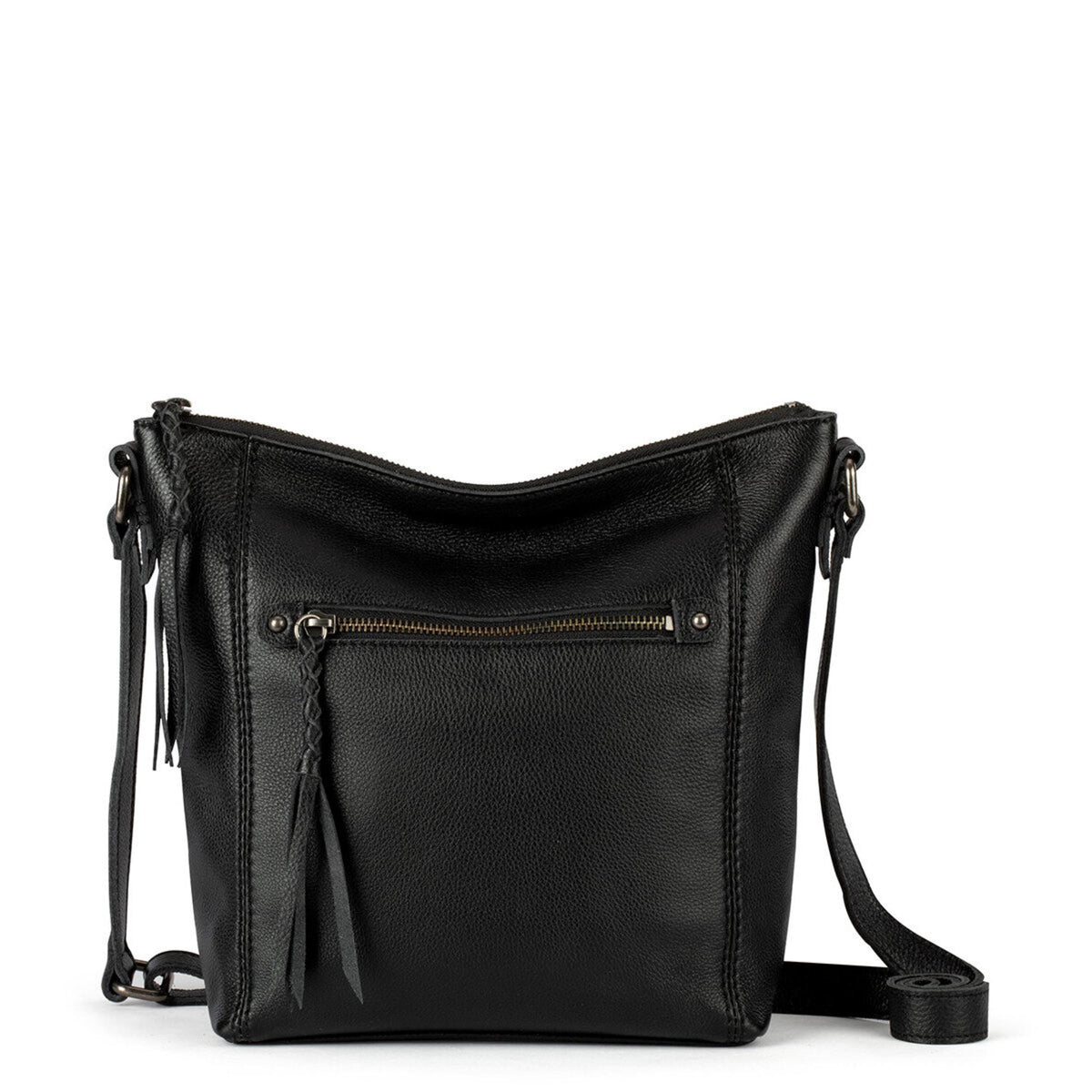 Ashland Crossbody Bag in Black Leather