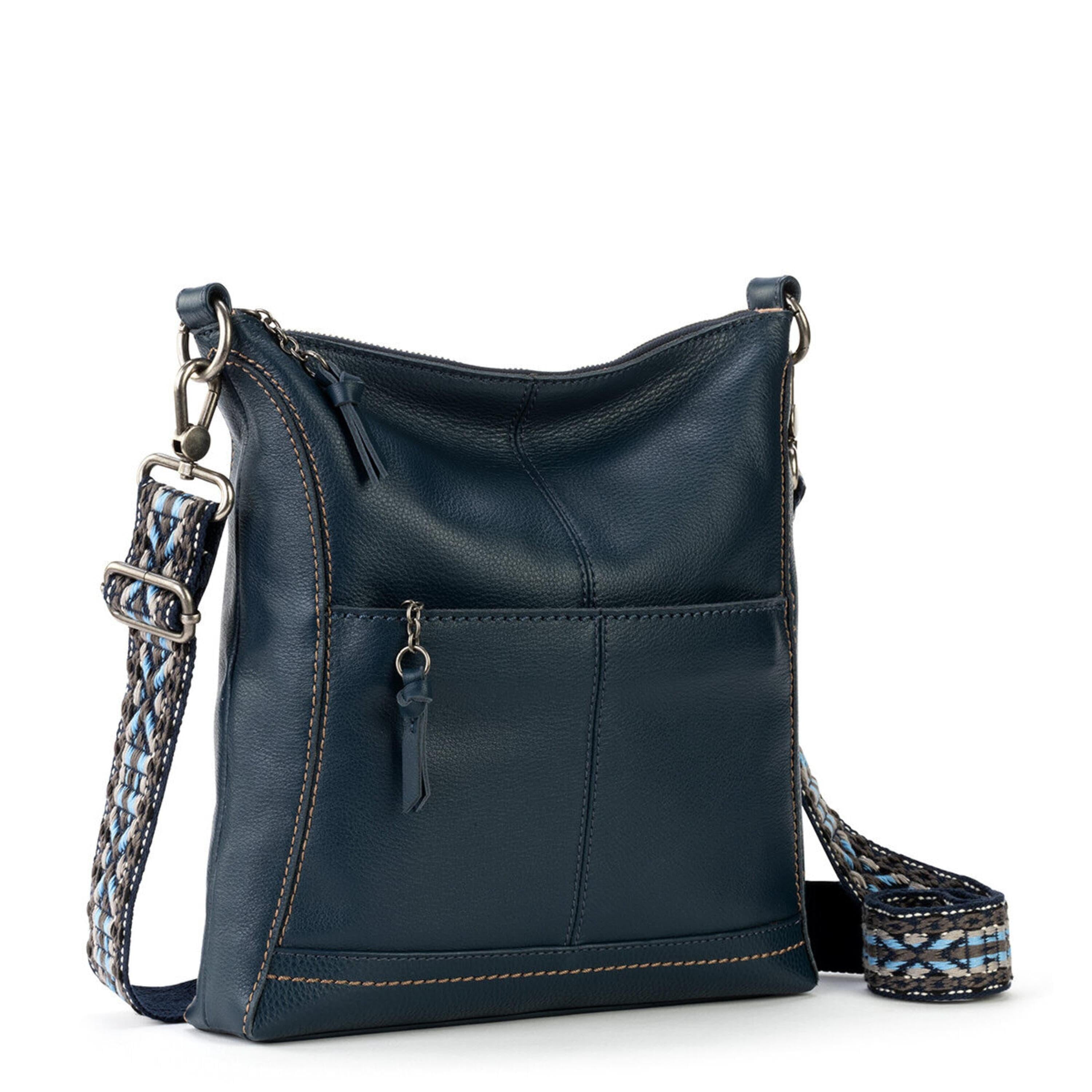 The Sak Lucia Crossbody - Leather - Indigo