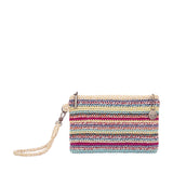 The Sak Vita Wristlet - Hand Crochet - Eden Stripe