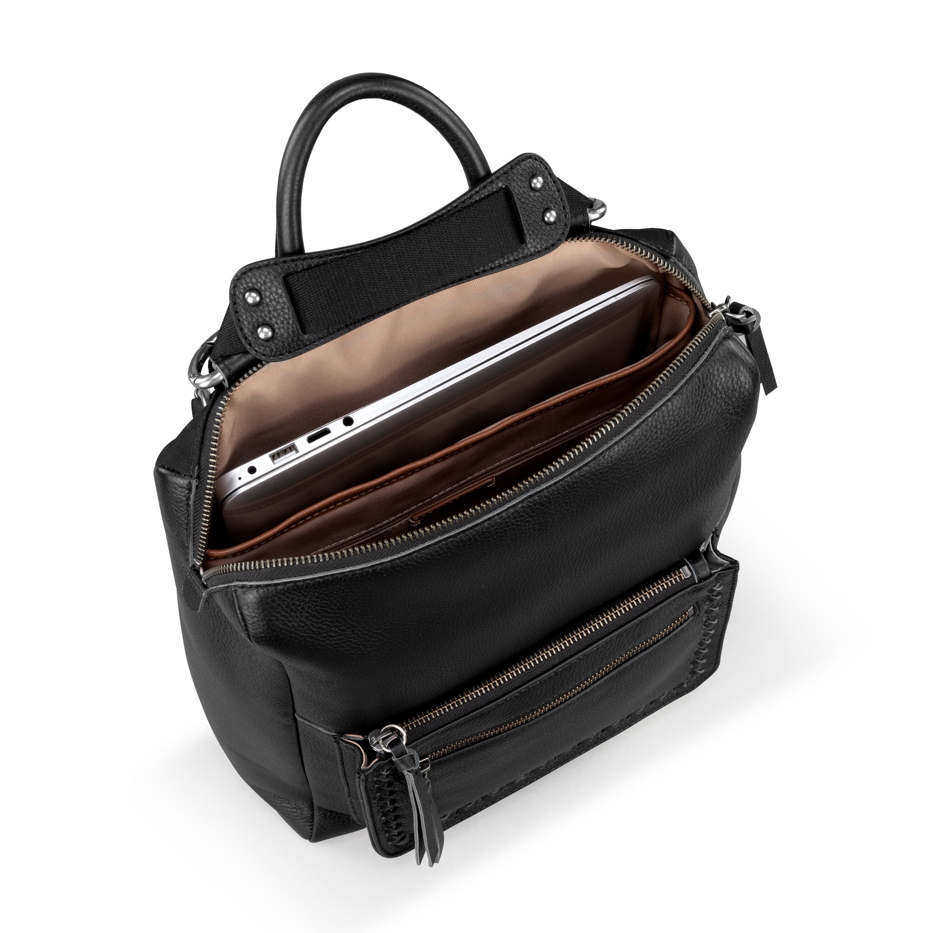 The Sak backpack laptop bag Loyola Backpack Loyola Leather Convertible Backpack – Portmantos main image 3