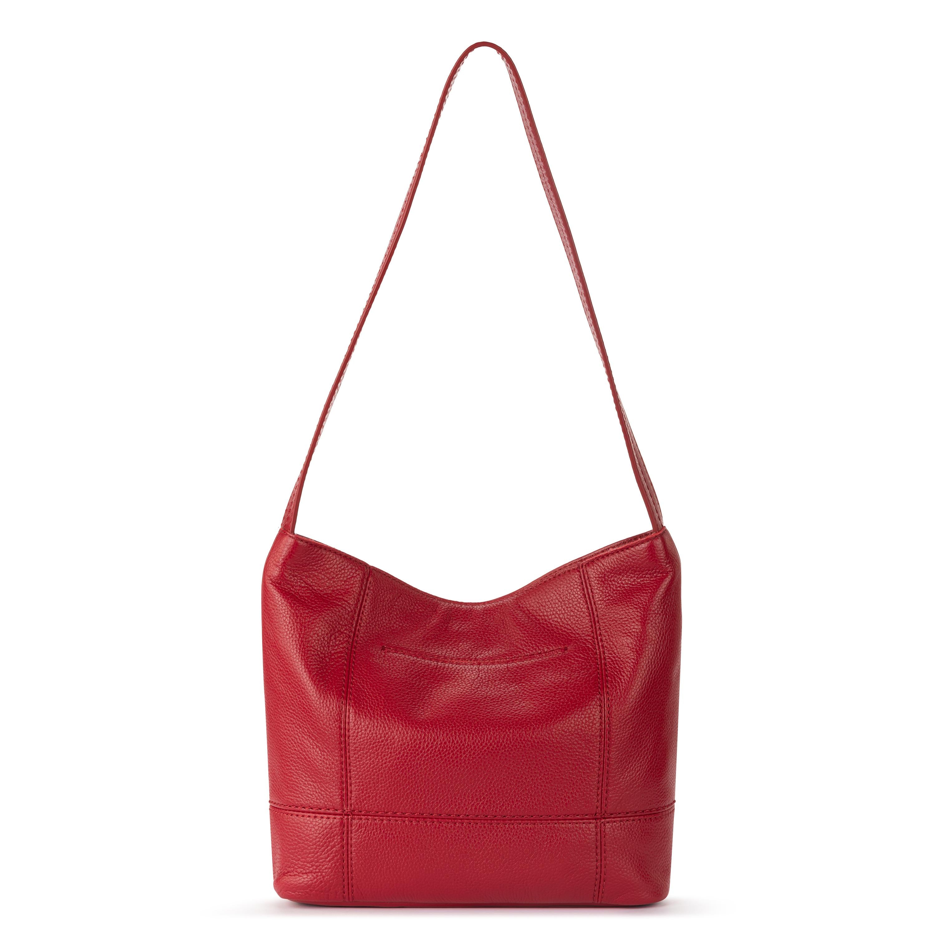 The Sak De Young Hobo - Leather - Scarlet