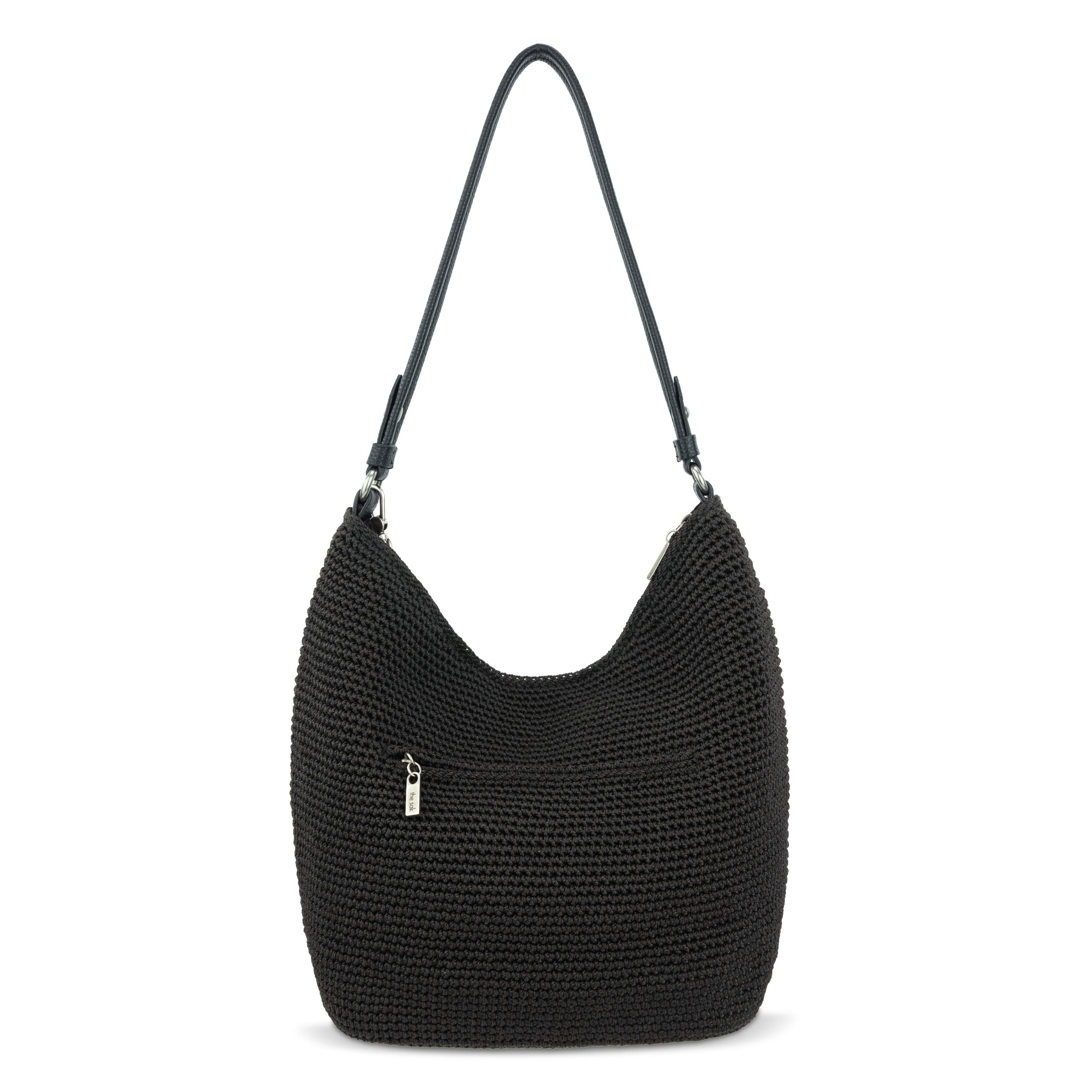 The Sak Sequoia Hobo - Hand Crochet - Black