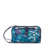 The Sak Iris Large Smartphone Crossbody - |Eco Twill - Royal Blue Seascape|