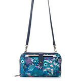 The Sak Iris Large Smartphone Crossbody - |Eco Twill - Royal Blue Seascape|