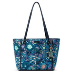 Sakroots Metro Tote - EcoTwill - Royal Blue Seascape