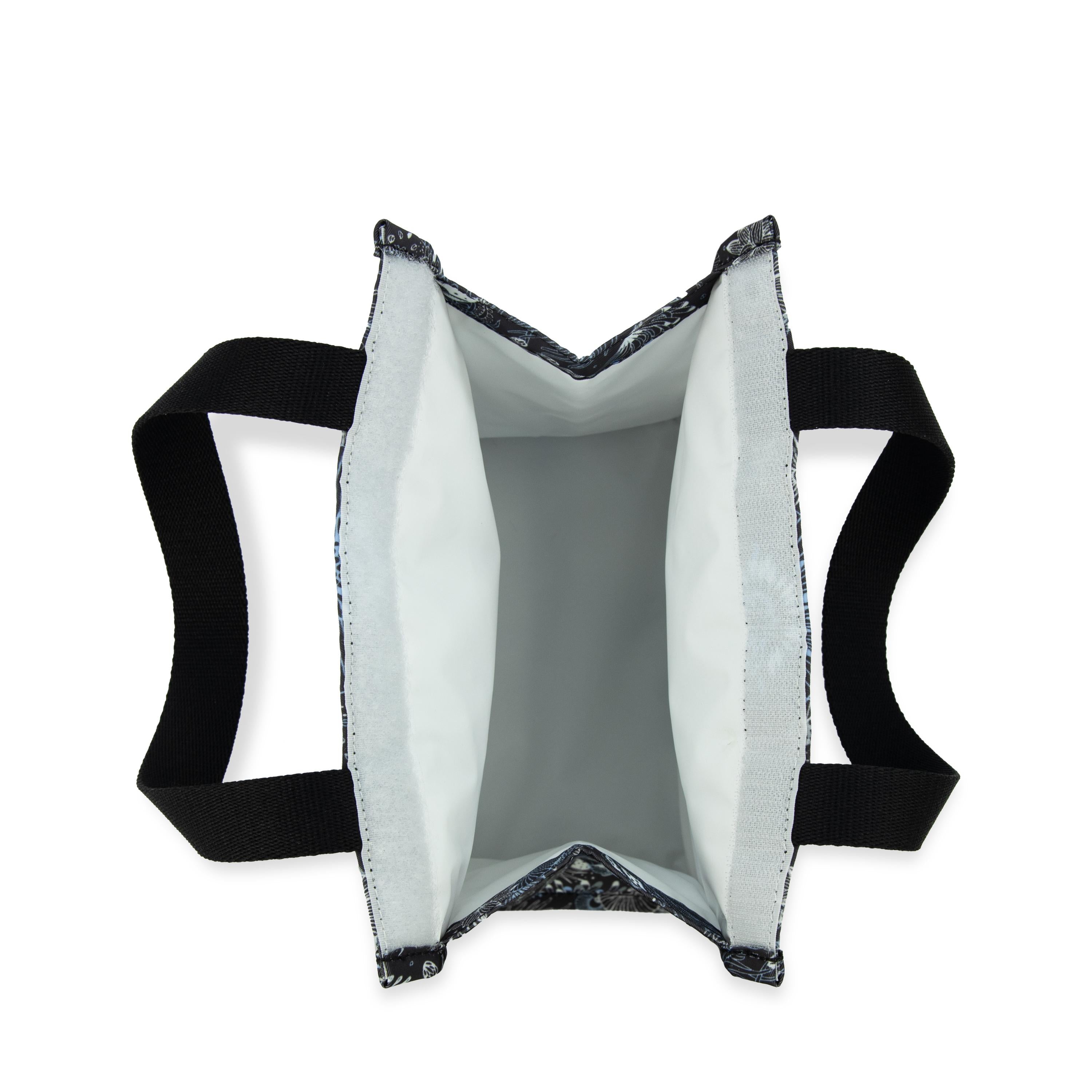 Sakroots On The Go Lunch Bag - EcoTwill - Black Spirit Desert