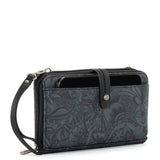 Sakroots Smartphone Wallet - EcoTwill - Black Spirit Desert