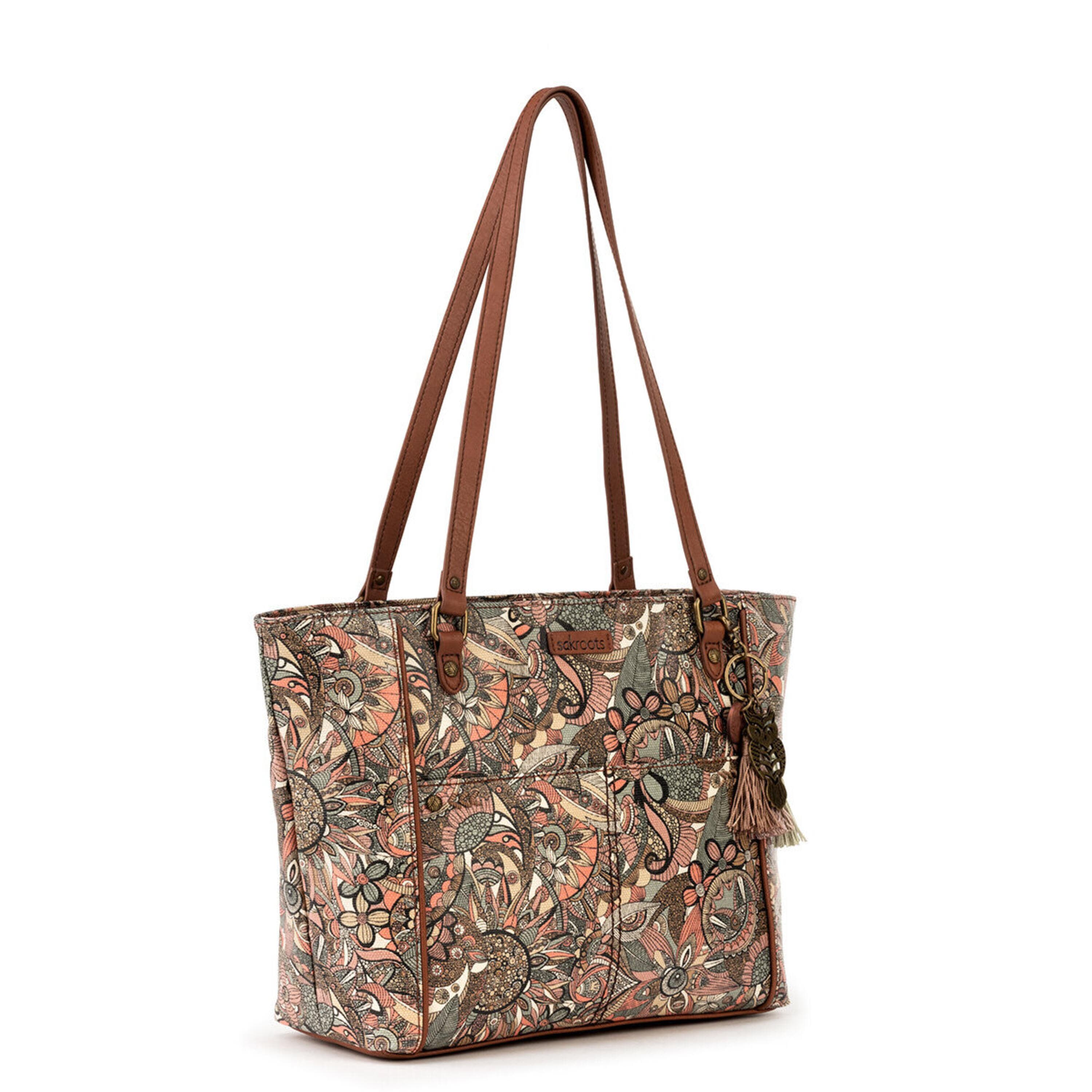 Sakroots Metro Tote - Canvas - Sienna Spirit Desert