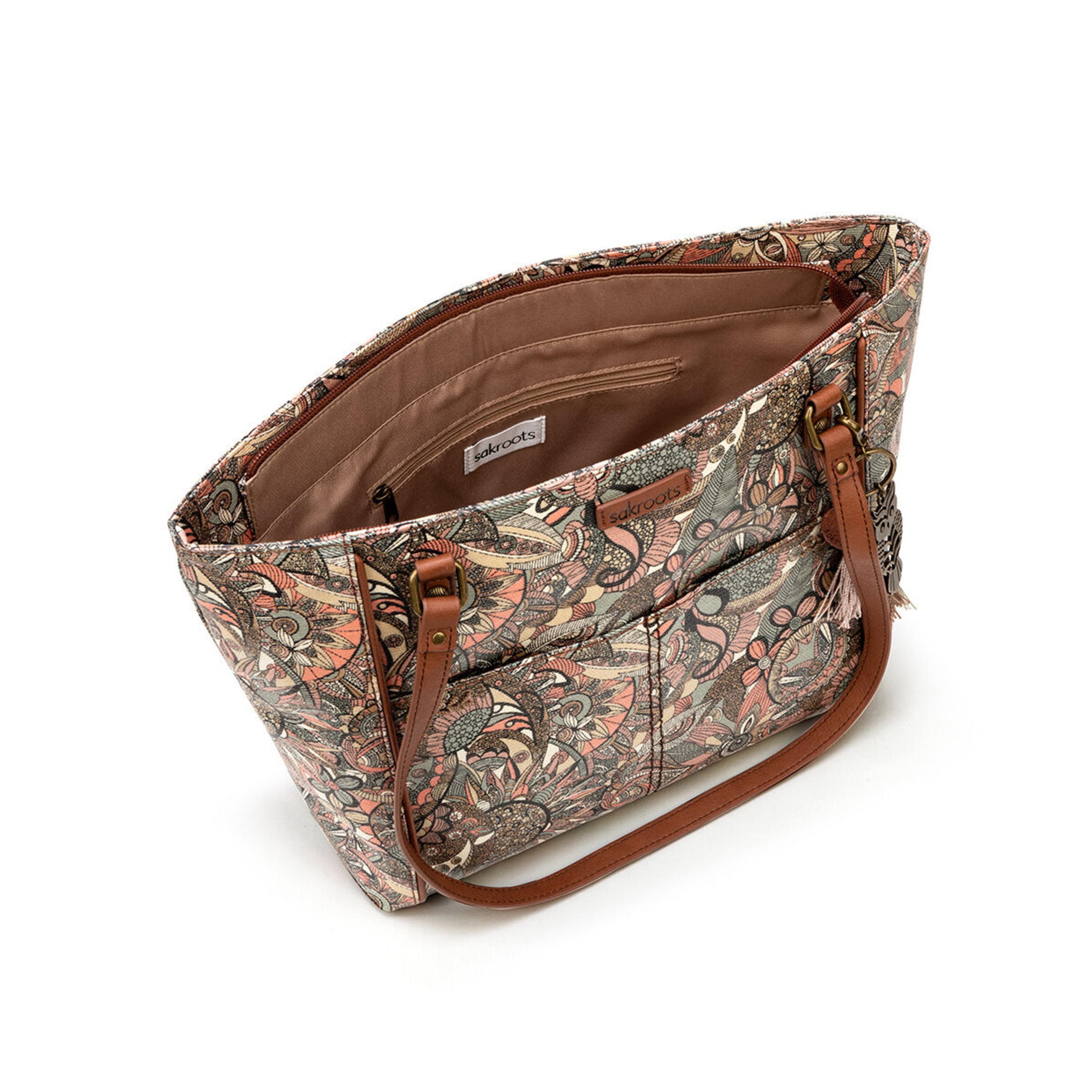Sakroots Metro Tote - Canvas - Sienna Spirit Desert