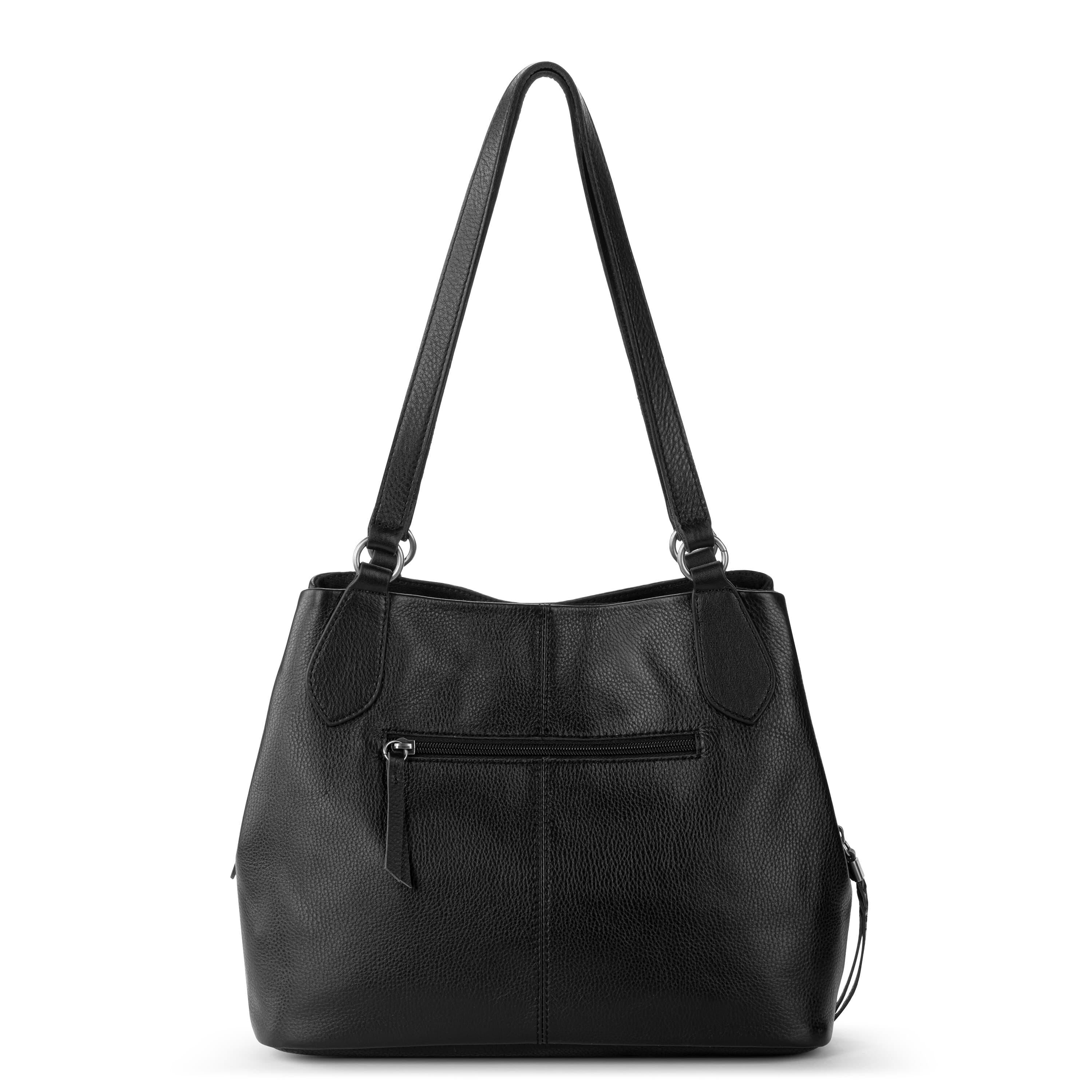 The Sak Melrose Satchel - Leather - Black